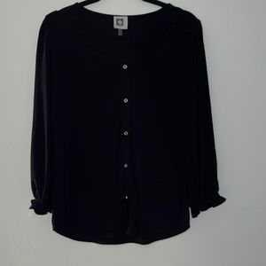 Soft black blouse